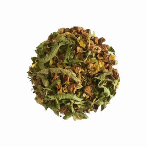Tisane du soir au CBD avec plantes relaxantes – infusion naturelle pour favoriser le sommeil et la récupération – RecupZen
